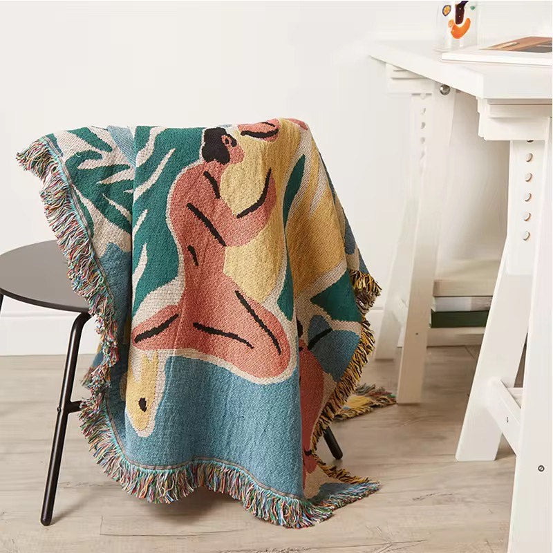 Artistic Woven Throw