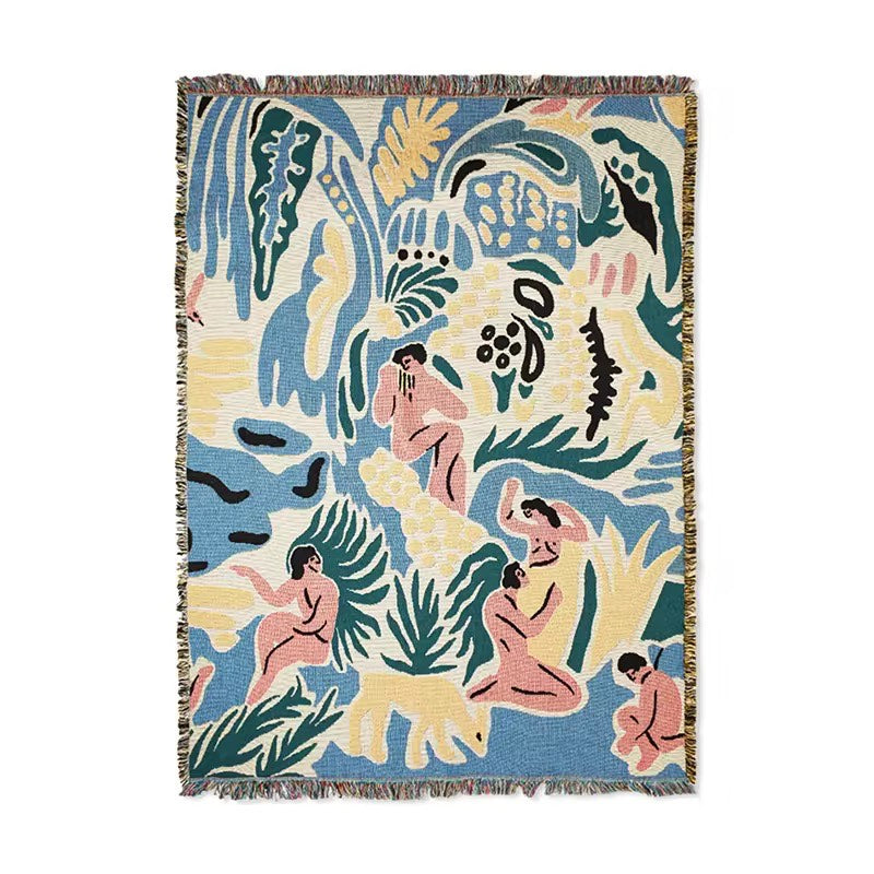 Artistic Woven Throw