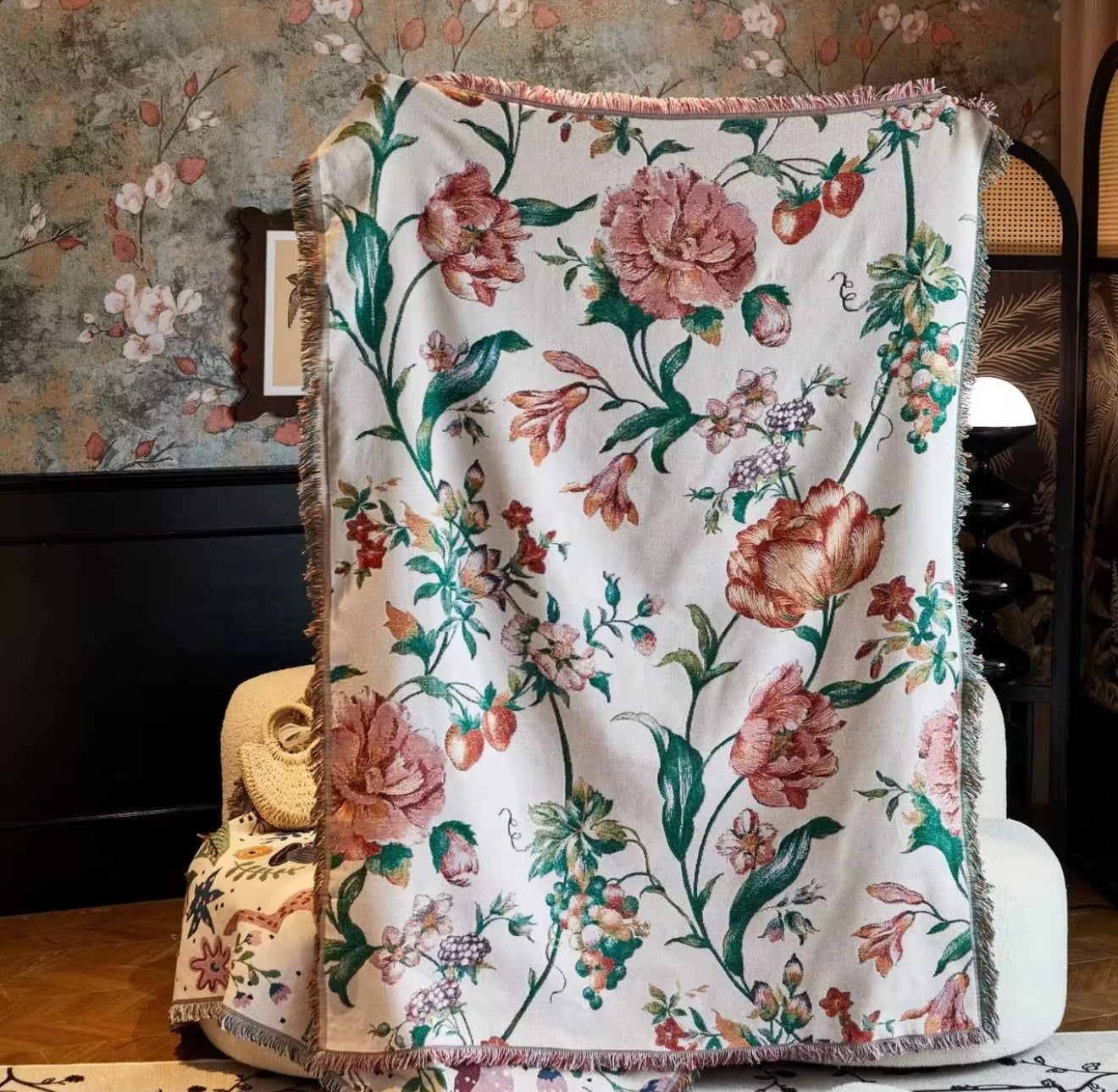 Flower throw